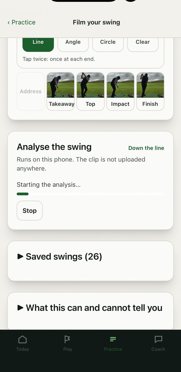 Swing analysis